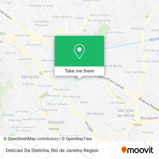 Delícias Da Stelinha map
