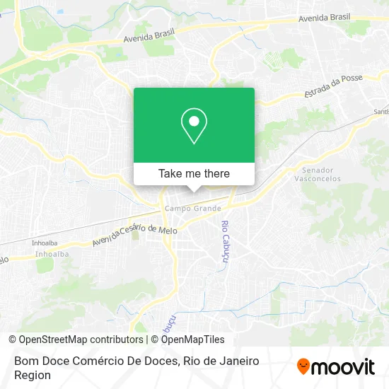 Bom Doce Comércio De Doces map