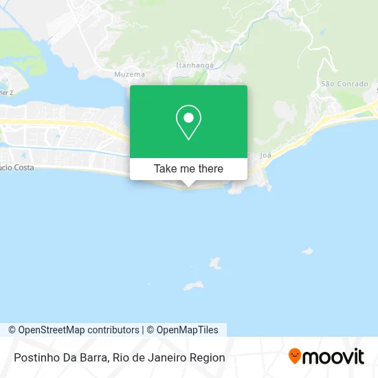 Postinho Da Barra map