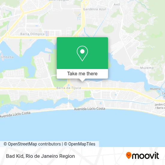 Bad Kid map