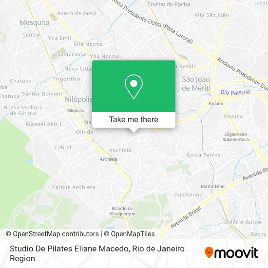 Studio De Pilates Eliane Macedo map