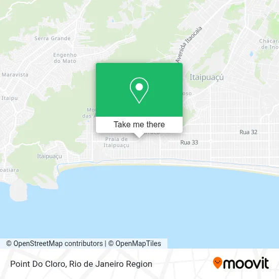 Point Do Cloro map