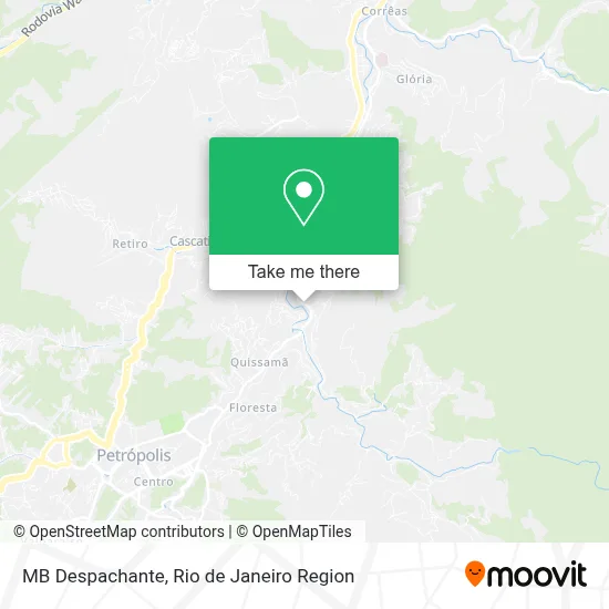 MB Despachante map