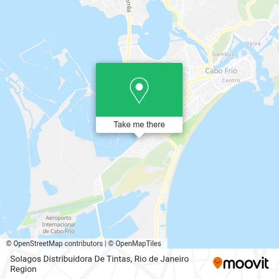Solagos Distribuidora De Tintas map