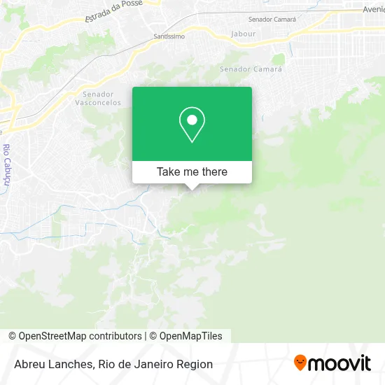 Abreu Lanches map
