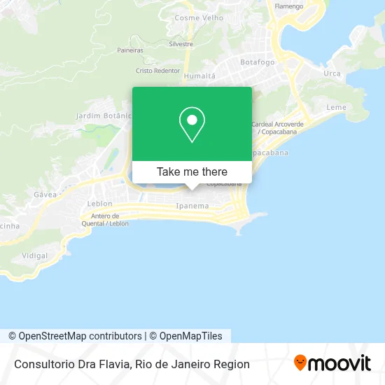 Consultorio Dra Flavia map