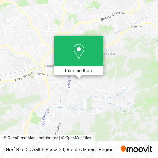 Graf Rio Drywall E Placa 3d map