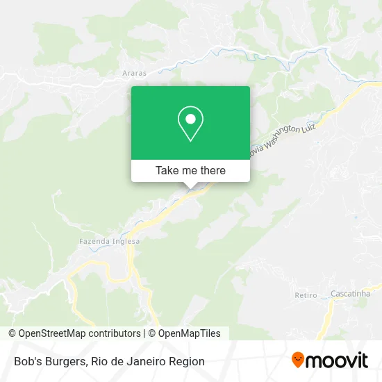 Bob's Burgers map