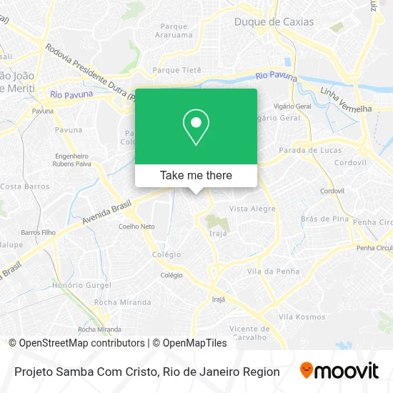 Projeto Samba Com Cristo map