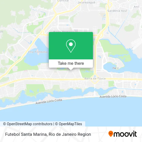 Futebol Santa Marina map