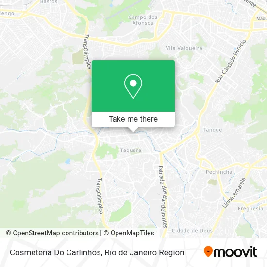 Cosmeteria Do Carlinhos map