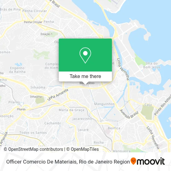 Officer Comercio De Materiais map