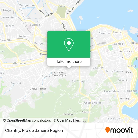 Chantily map