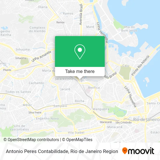 Antonio Peres Contabilidade map