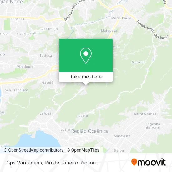 Gps Vantagens map
