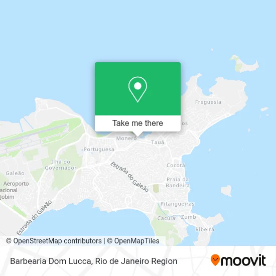 Barbearia Dom Lucca map