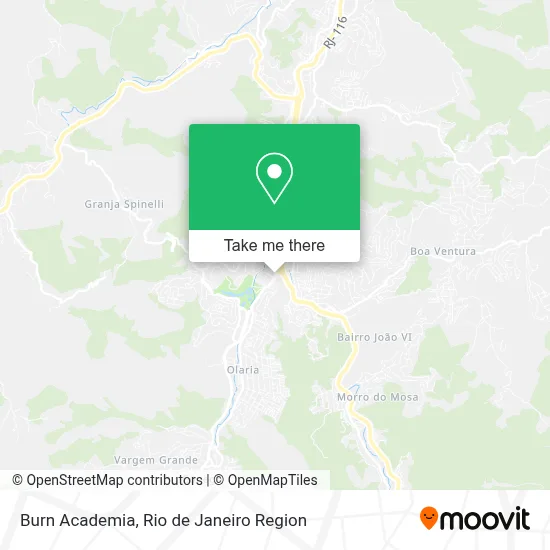Burn Academia map