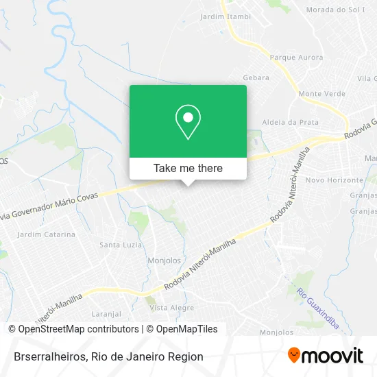 Brserralheiros map