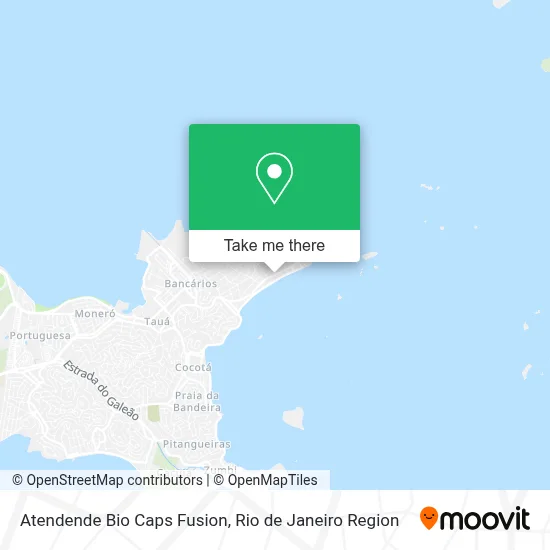 Atendende Bio Caps Fusion map