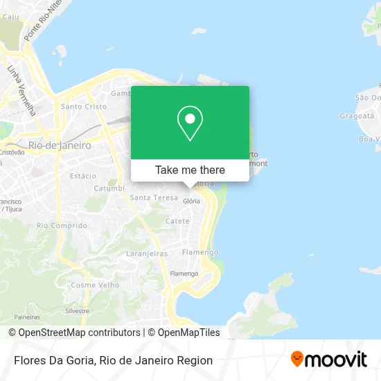Flores Da Goria map