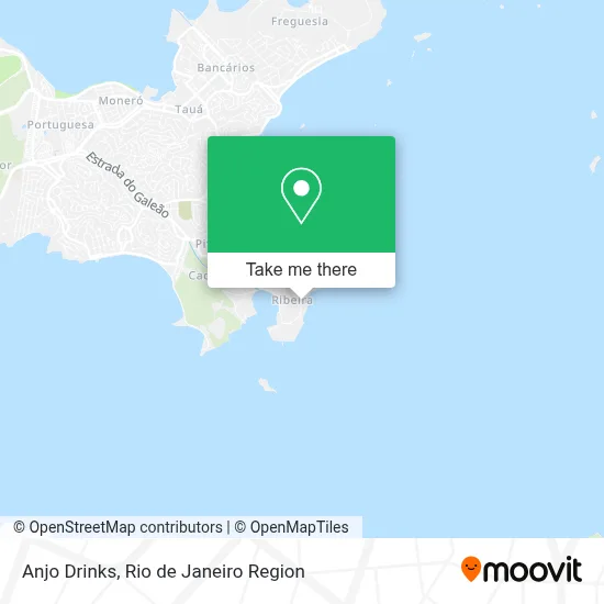 Anjo Drinks map