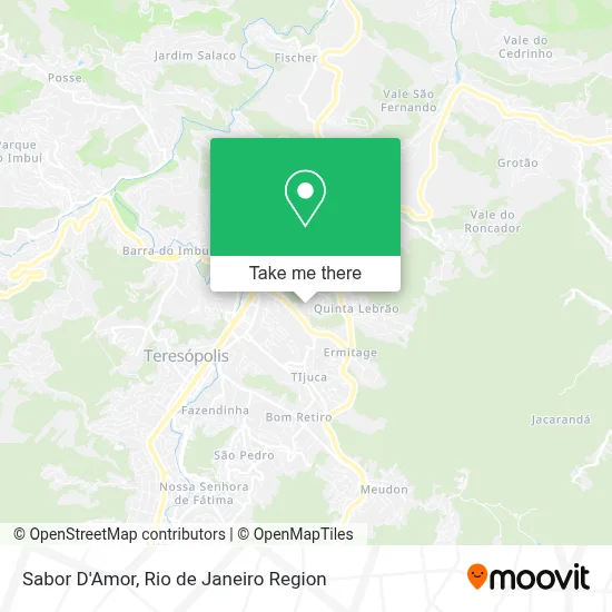 Sabor D'Amor map