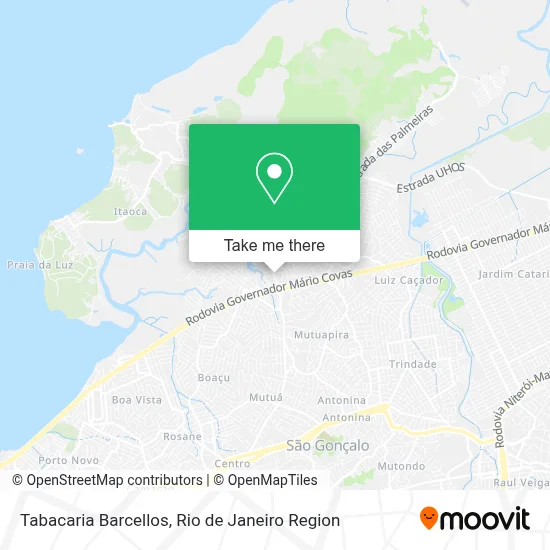 Tabacaria Barcellos map
