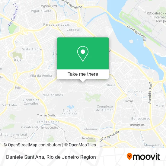 Daniele Sant'Ana map