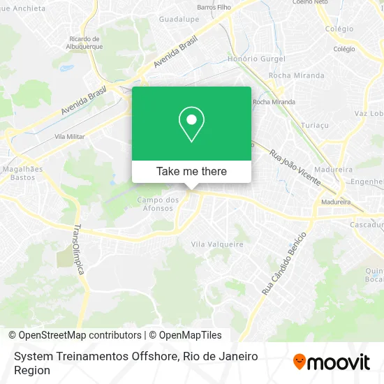 System Treinamentos Offshore map