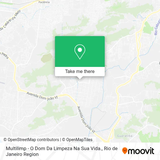 Multilimp - O Dom Da Limpeza Na Sua Vida. map