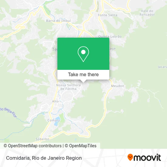 Comidaria map