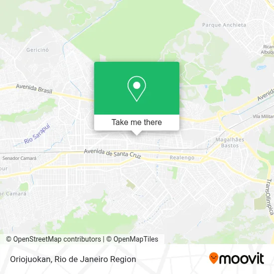 Oriojuokan map