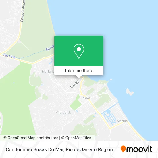 Condomínio Brisas Do Mar map