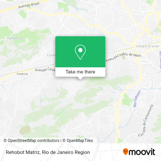 Rehobot Matriz map
