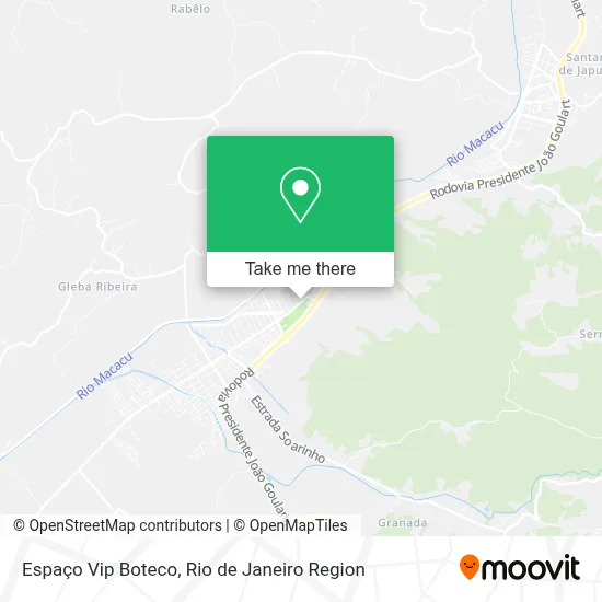 Espaço Vip Boteco map