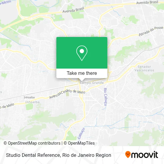 Studio Dental Reference map