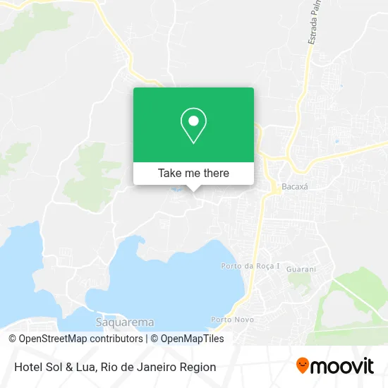 Hotel Sol & Lua map