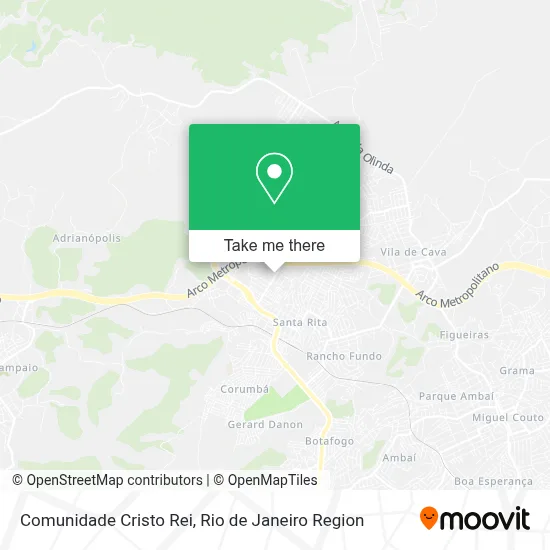 Comunidade Cristo Rei map