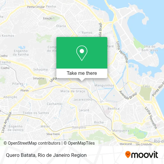 Quero Batata map