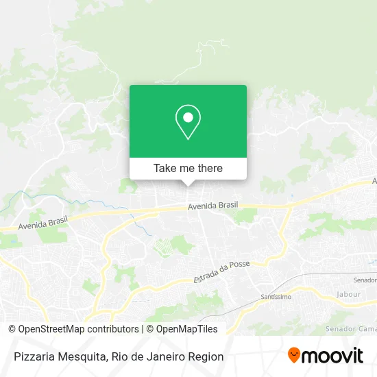 Pizzaria Mesquita map