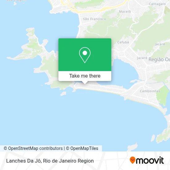 Lanches Da Jô map
