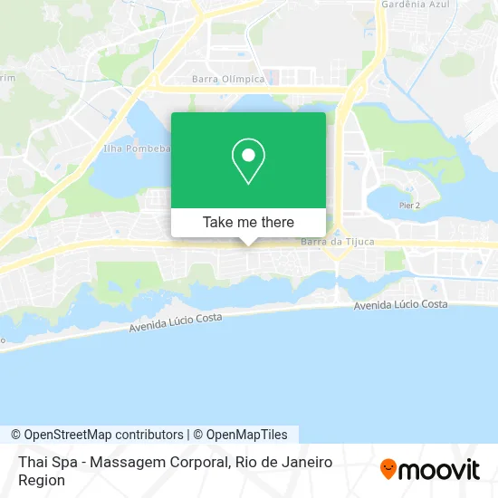 Thai Spa - Massagem Corporal map