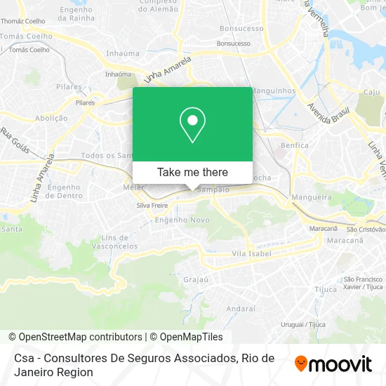 Csa - Consultores De Seguros Associados map