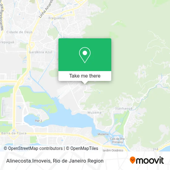Alinecosta.Imoveis map
