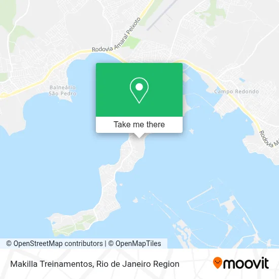 Makilla Treinamentos map