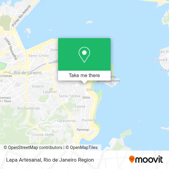 Lapa Artesanal map