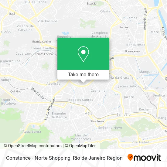 Constance - Norte Shopping map