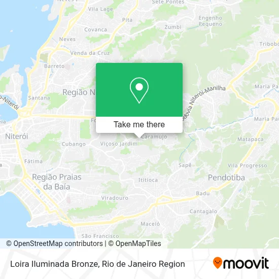 Loira Iluminada Bronze map