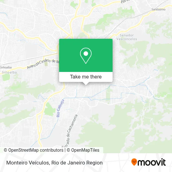 Monteiro Veículos map