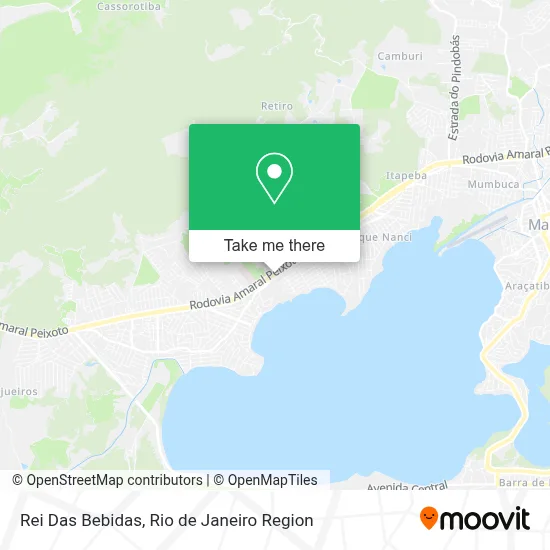 Rei Das Bebidas map